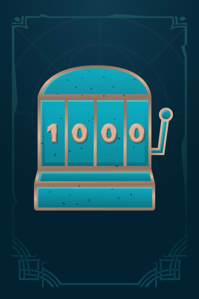 Mache 1000 Spins
